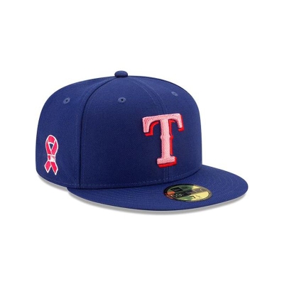 Sapca New Era Texas Rangers MLB Mother's Day 59FIFTY Fitted - Albastri